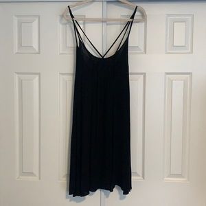 Black beach cover up